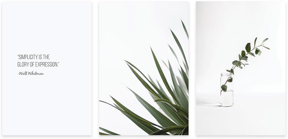 wall26 Canvas Prints Wall Art - Ocean Themed 3 Panel Wall Art with Wave,Anchor and Rudder - 16"x24" x 3 Panels
