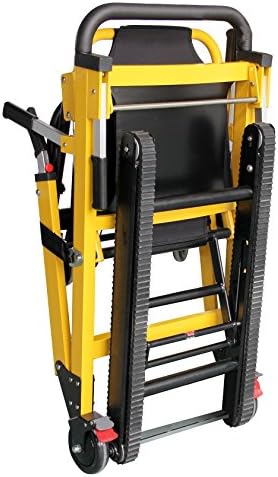 LINE2design Mobility Chair - Mobile Chair 70007-Y, Premium Emergency Transport Manual Track Solutions - Load Capacity: 400 lb. Yellow.
