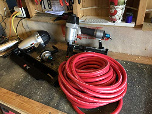 Amflo 552-50AE 3/8" x 50' Rubber Air Hose