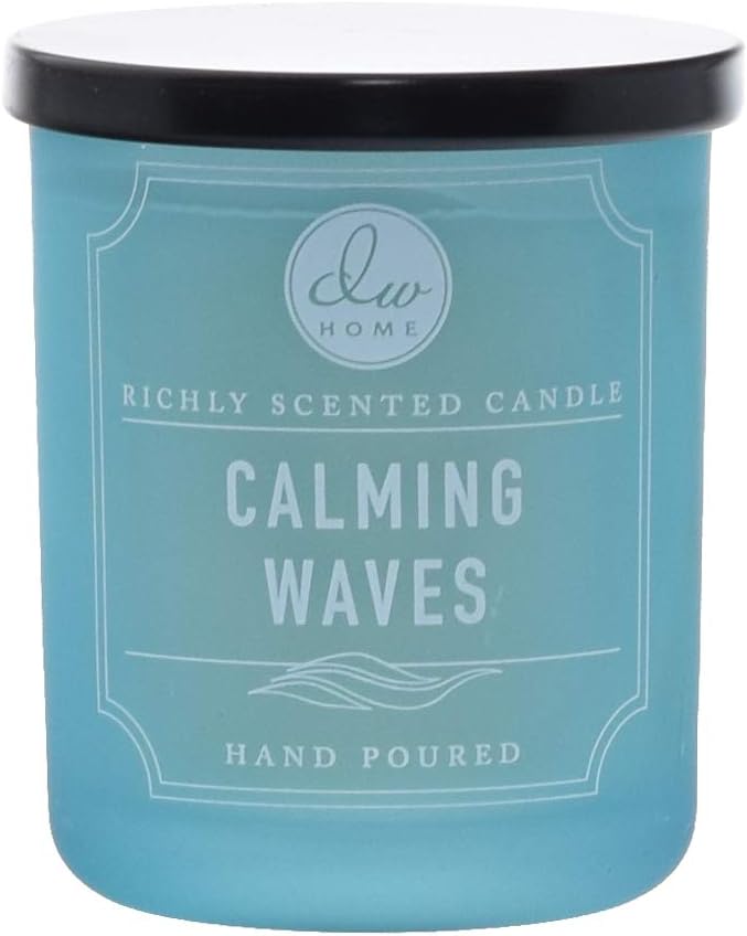 DW Home Peony Petals Scented Candle for Home, 9 oz, 8.8 oz Candle Jar, Up to 33H Burn Time, Luxury Scented Candle for Relaxation, Gifting, Home Décor