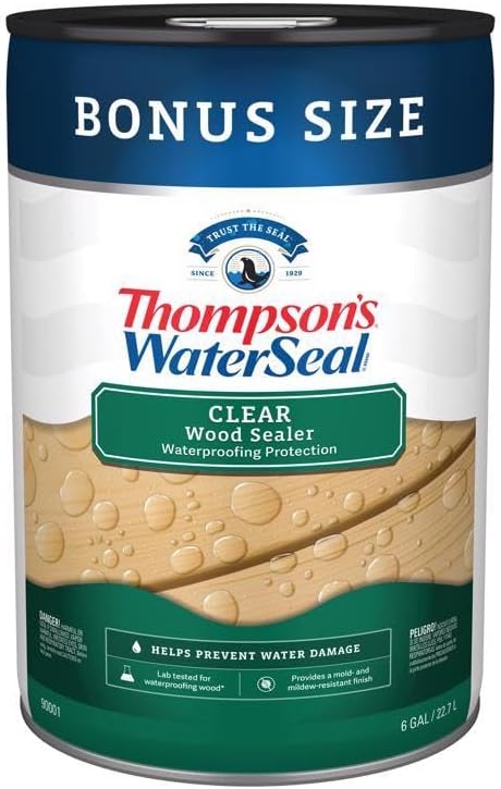 Thompson'S Waterseal Wood Protector 6 Gl Low Voc