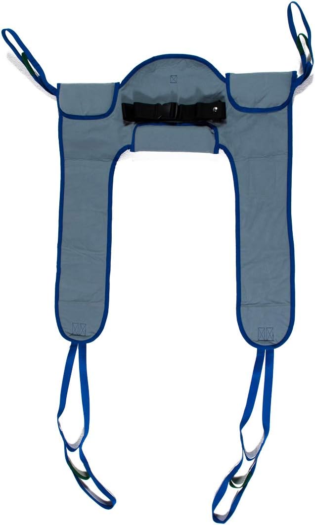 Patient Aid Toileting Sling for Hoyer Patient Lifts, Padded Hoyer Sling