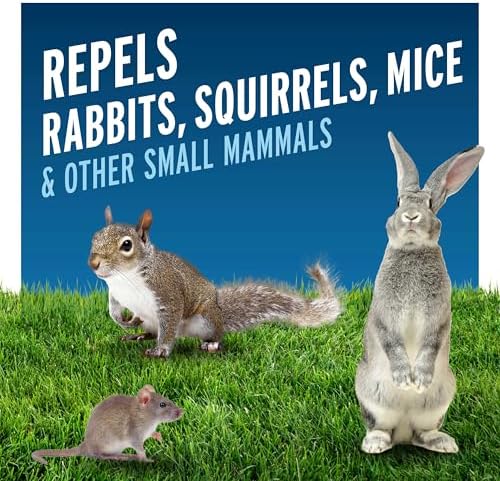 Liquid Fence All-Purpose Animal Repellent Granular 2 Pounds, Repels Rabbits, Squirrels, Mice And Other Small Mammals