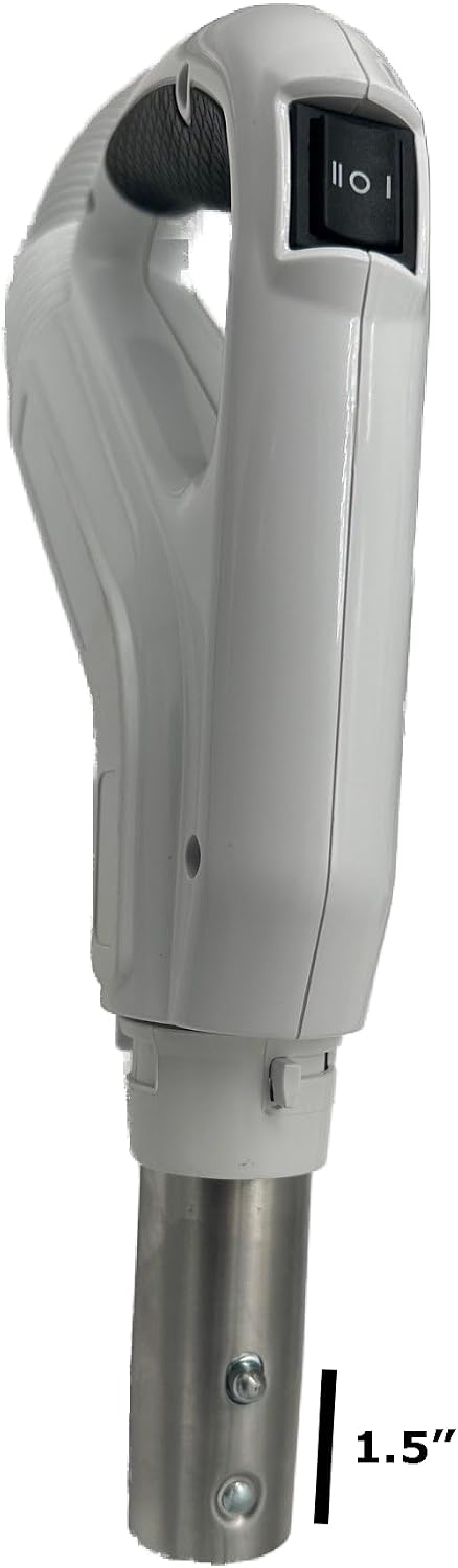 Universal Central Vacuum 30 ft High-Voltage Hose with Direct Connect Plug, ON-Off Switch Control at The Handle-Compatible with Most Inlets - Crushproof (30. Ft. Direct Connect)