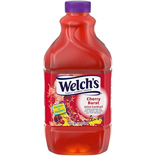 Welch's Juice Cocktail, No Preservatives, Concord Grape, 16 Ounce (Pack of 12)
