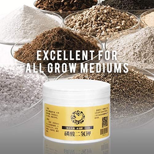 Vegetable Planting Mounting Potassium Dihydrogen Phosphate Fertilizer for Home Garden Veggies, Flowers, Herbs Planting, No Chlorine, Low Salt Index