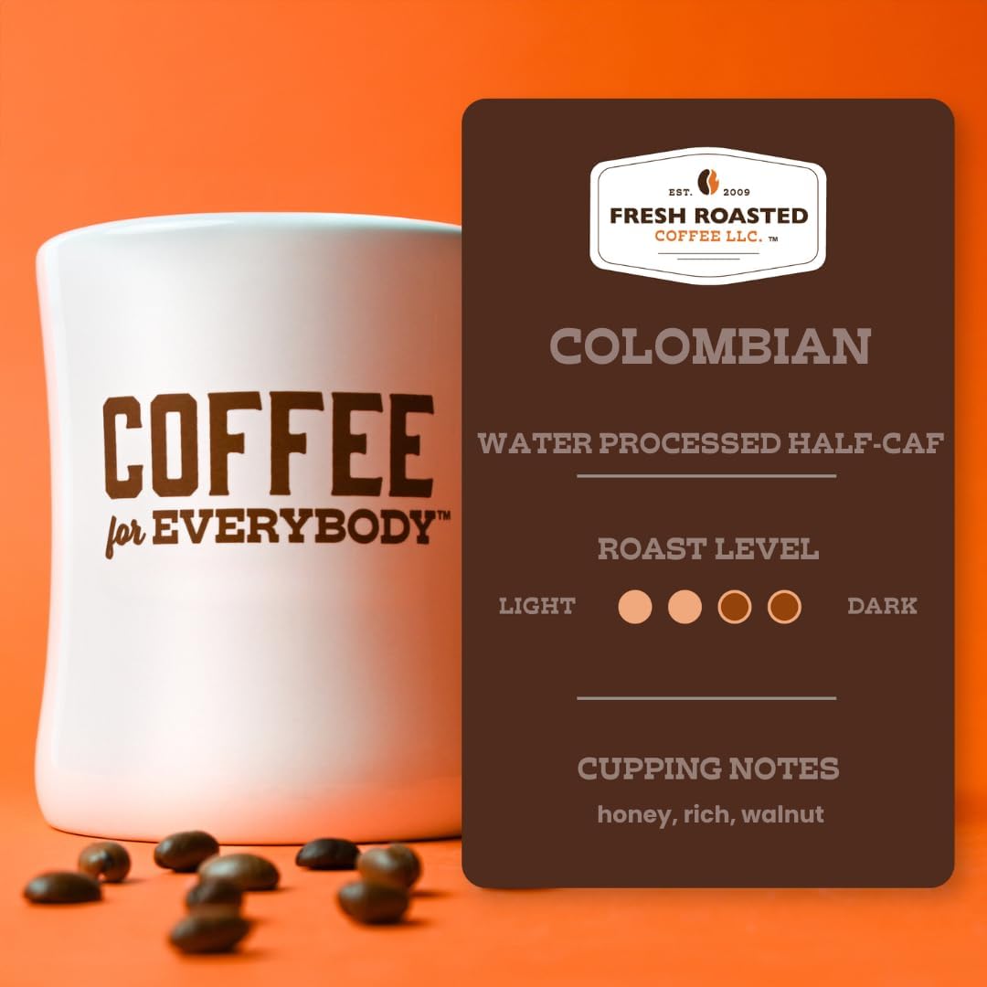 Fresh Roasted Coffee, 100% Colombian K-Cup Pods for Keurig Brewers, Medium Roast, Kosher, 96 Count Loose Pack