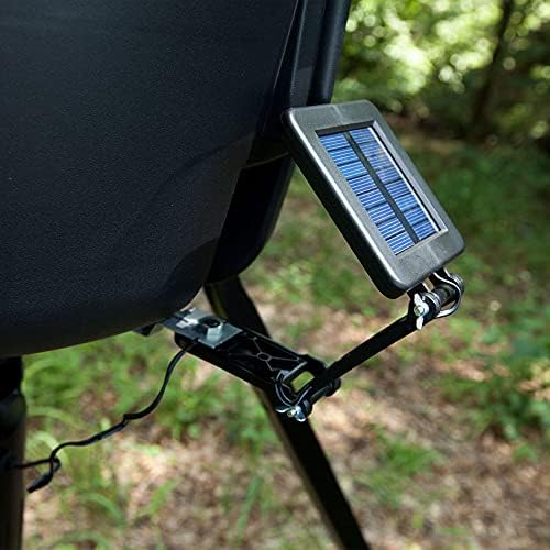Moultrie 6-Volt Deluxe Solar Panel for Feeders | For Moultrie deer feeders, maintains battery charge, weatherproof, easy install