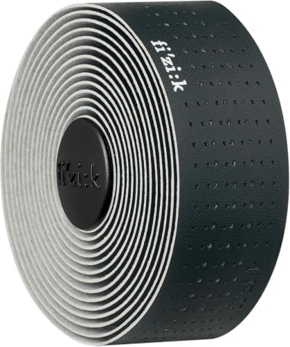 Fizik Performance Bicycle Bar Tape - Soft, Tacky & Classic Professional Bike Handlebar Tape (2mm, 2.7mm, 3mm)