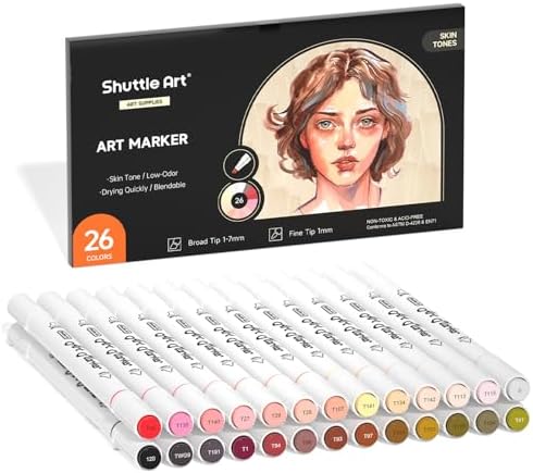 Shuttle Art 101 Colors Alcohol Markers