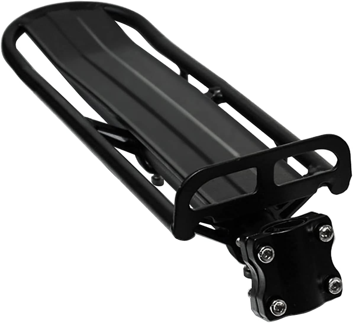 Outtag Rear Bike Rack Aluminum Alloy Bike Cargo Rack Quick Release Adjustable Bicycle Rear Rack Heavy Duty Mountain Bike Back Rack Seat Post Frame Mount Cycle Luggage Carrier Accessories
