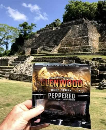Glenwood Jerky 10oz Bag 100% Beef Jerky (PEPPERED)