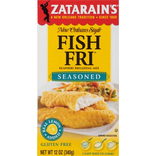 Zatarain's Seasoned Fish Fri Seafood Breading Mix, 5.75 lb