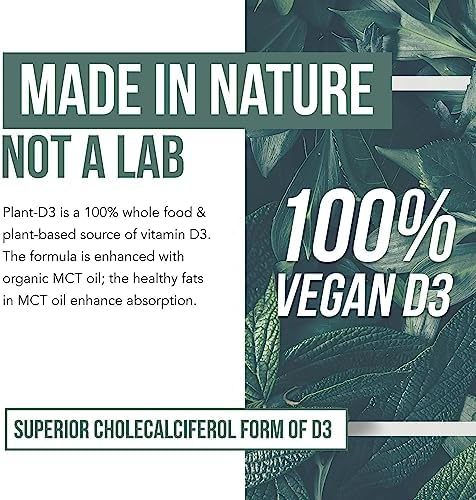 Plant-D3 Organic Vitamin D3 5000 IU - Vegan