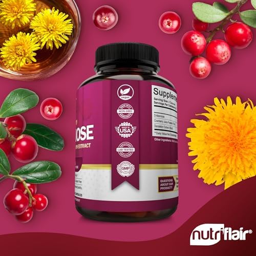 NutriFlair D-Mannose 120 Capsules