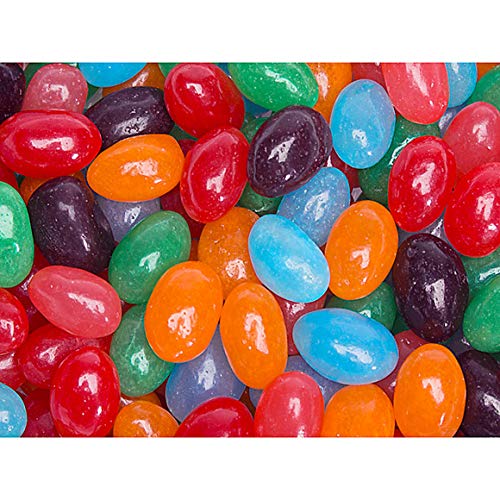 JollyRancherJelly Beans Candy Original 5 Pounds 80 oz All (5 Colors & Flavors Mix) - Perfect For Egg Hunt