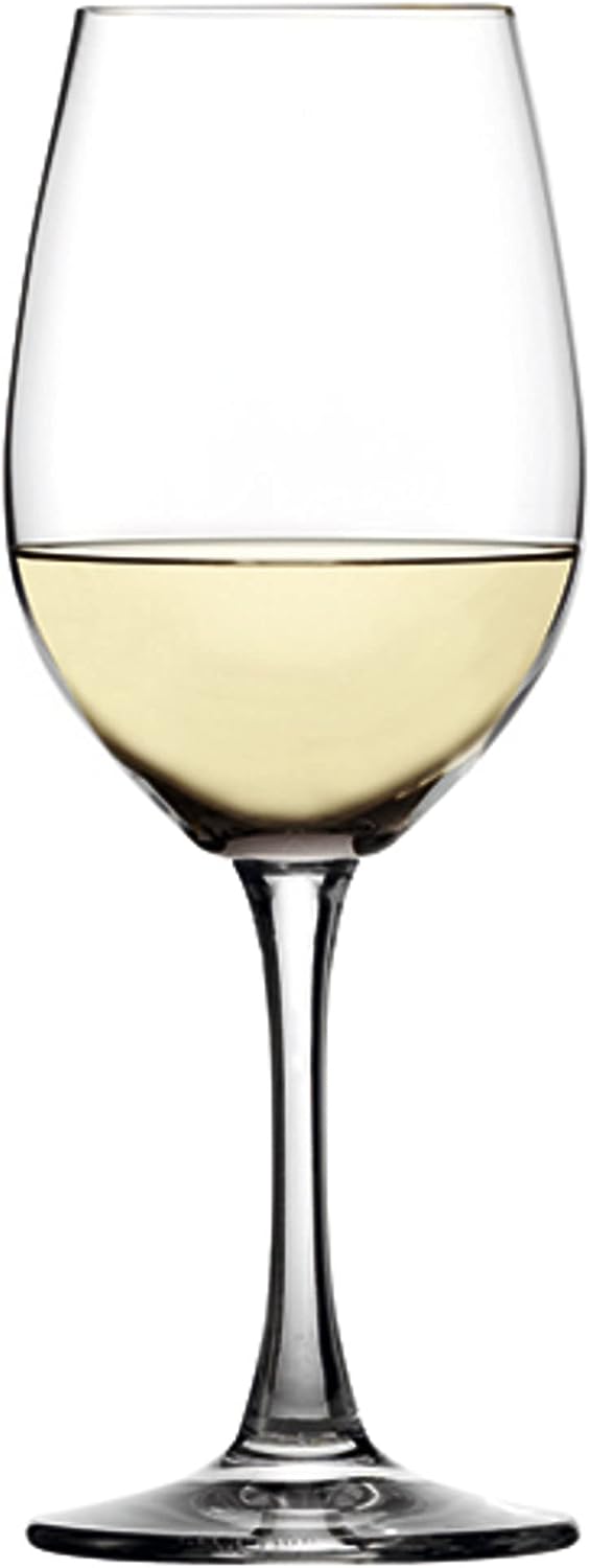 Spiegelau Wine Lovers White Wine Glasses Set of 4 – Elegant Stemmed Crystal Wine Glassware for Chardonnay, Sauvignon Blanc & Riesling – Lead-Free Crystal Glass Set