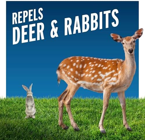 Liquid Fence Deer And Rabbit Repellent Granular 2 Pounds, Apply Year-Round