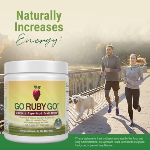 IVL - GO Ruby GO! Red Superfood Powder Juice | 42 Antioxidants Probiotics