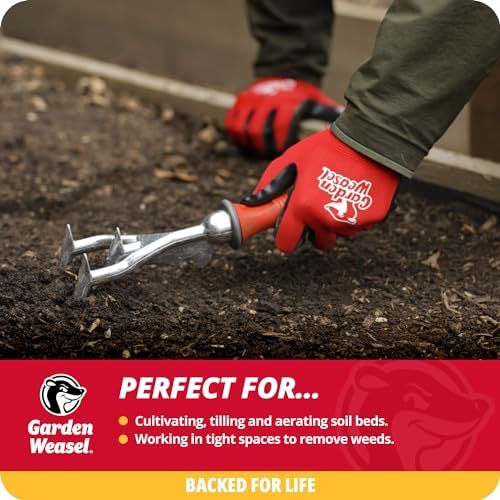 Garden Weasel Multi-Use Transplanter Trowel for Digging Planting Weeding