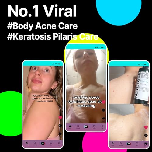 SOME BY MI AHA BHA PHA 30 Days Miracle Acne Clear Body Cleanser 13.5oz – Salicylic Acid & Tea Tree Acne Body Wash – Deep Cleansing