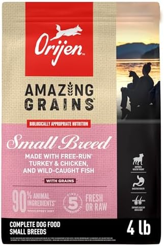 ORIJEN Grain Free WHOLEPREY Dry Dog Food Small Breed Recipe 10lb Bag