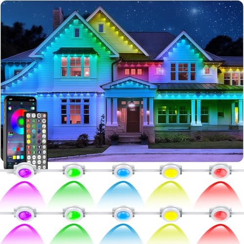 100ft Led Strip Lights, Long Smart Led Light Strips Music Sync 5050 RGB Color Changing Rope Lights