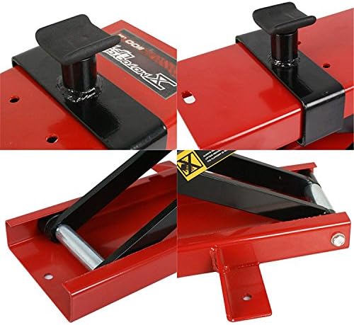 F2C 1100 LB Mini Motorcycle Scissor Center Lift Jack Hoist Stand Bikes ATV Street Bikes Cruisers Touring Motorcycle Dirt Bike Stand