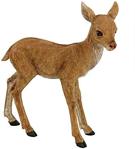 Design Toscano Darby, the Forest Fawn Baby Deer Statue