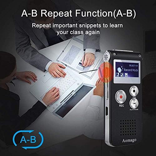 64GB Digital Voice Recorder Voice Activated Recorder for Lectures, Meetings
