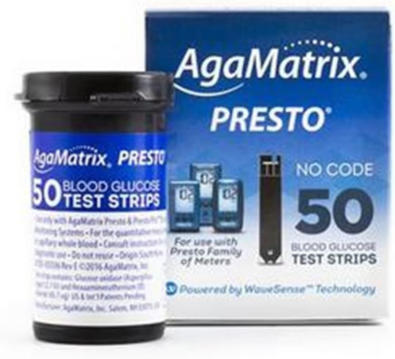 Wavesense Presto Test Strips Part no. 800003329 MATRIX INC