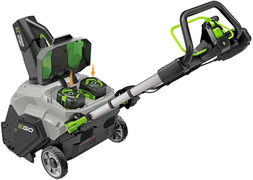 EGO SNT2405 24" Cordless Snow Blower Kit, Self Propelled, w/ 2 7.5Ah Batteries