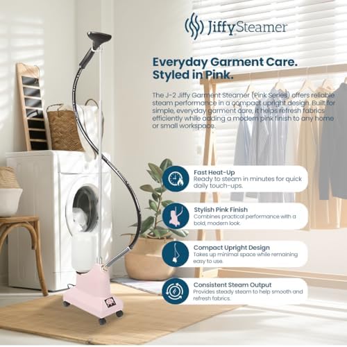 Jiffy Personal Clothes Steamer with Plastic Steam Head (J-2)