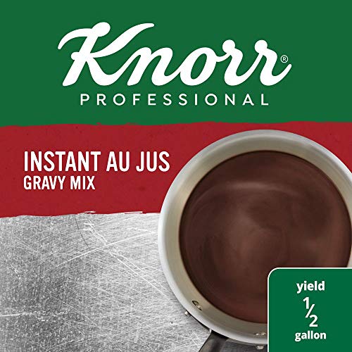 Knorr Professional Instant Au Jus Gravy Mix Pouches, 3.7 Oz, 12 Pack