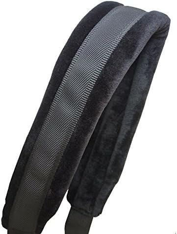 Xinlink Professional Black Soft Padded Saxophone Neck Strap with Snap Hook for Alto Tenor Soprano Baritone Sax Music Accessories