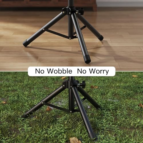 AMADA Projector Stand, Laptop Stand with Adjustable Height 22 to 36 inch, Heavy Duty Projector Mount as DJ Racks, Portable Projector Tripod Stand