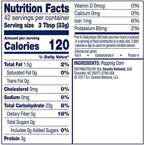 Pop Secret Jumbo Popcorn Kernels, 50 Oz Jar