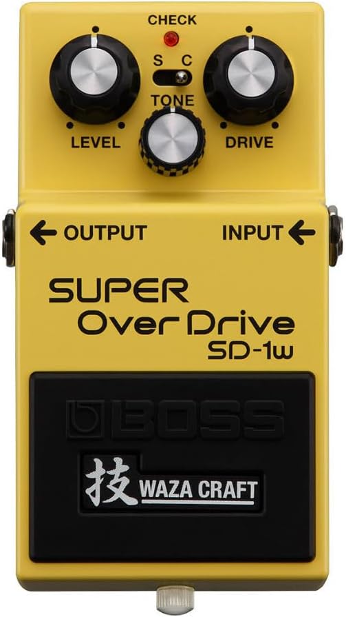 BOSS SD-1 SUPER Overdrive | Compact Overdrive Pedal | Genre-Defining Sound & Feel | Unique Clipping Circuitry Produces Tube-Like Characteristics | Dynamic Tone Options | Easy-To-Use Controls | Compact Overdrive Pedal. Genre-Defining Sound and Feel, Uniqu…