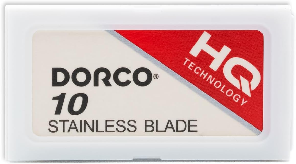 Dorco ST301 Platinum Extra Double Edge Razor Blades 1000 Count, Razors for Men, Super Sharp for Smooth, Precise Shave, Stocking Stuffers