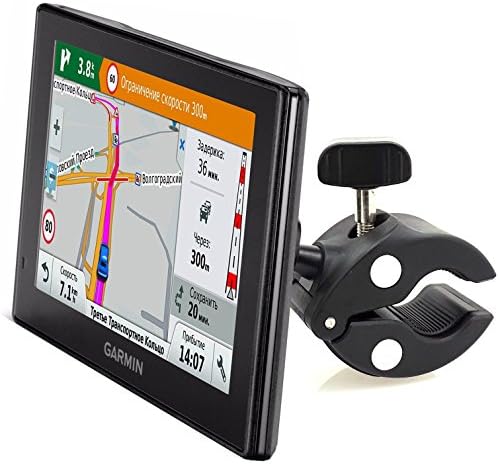 HeavyDuty Bike Motorcycle Clamp Mount Holder for Garmin Drive Smart 5-7"GPS | 5 5LMT EX 50 51 51EX 55 55 55 60 60LMT 61 61 61 65 65LMT 7 7LMT 7LMT-S