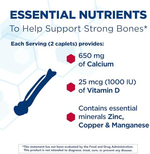 Citracal Maximum Plus Calcium Supplement - Calcium Citrate with Vitamin D3, Zinc, & Essential Minerals for Bone Health Support, Ages 12+