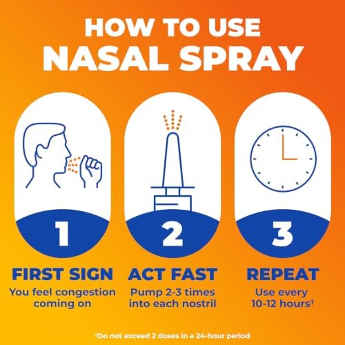 Zicam Intense Sinus Relief No-Drip Nasal Spray, 0.50 Fl Oz