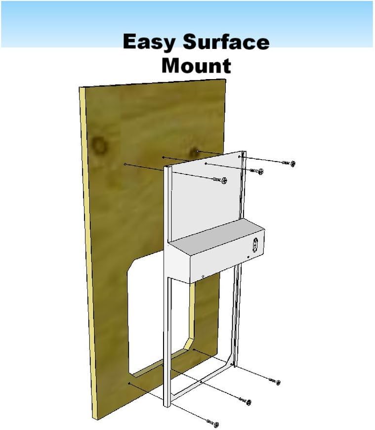 Automatic Chicken Coop Door Extra Large 13 x 10.5 Inch Opening, Heavy Duty Galvanized Steel, Predator Resistant, ADOR1 Made in USA
