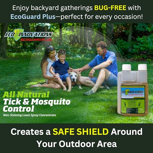 Mosquito Fogger Yard Spray, Natural Tick Control, 16oz | Kills & Repels Harmful Bugs - Safe for Kids Pets Plants