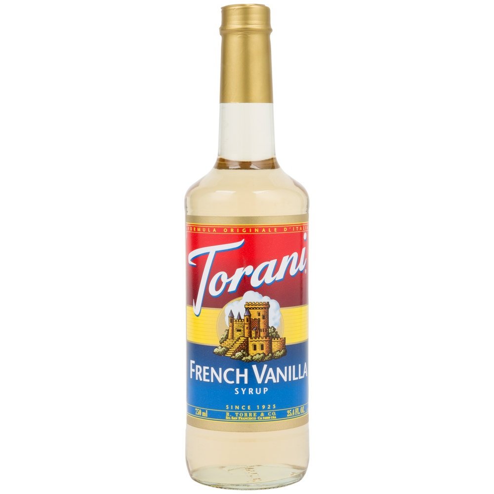 Torani Syrup, French Vanilla, 25 oz