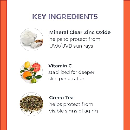 DERMA E Sun Defense Mineral Oil-Free Sunscreen SPF 30 Face – Broad Spectrum Facial Sun Cream – Hypoallergenic