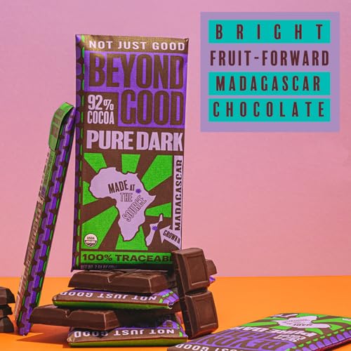 Beyond Good Organic 92% Dark Chocolate Bar, 2.64 OZ