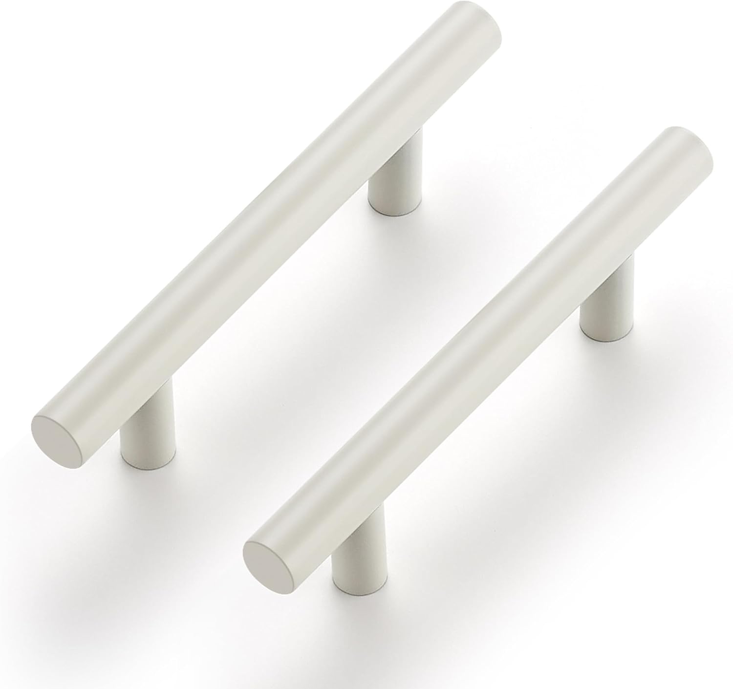 Ravinte Cabinet Handles,5" Length,3" Hole Center,Brushed Brass,30 Pack
