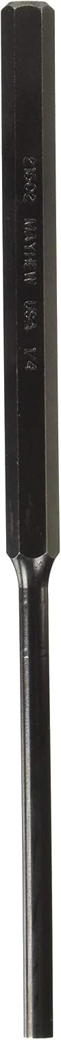 Mayhew Pro 21502 1/4-Inch Black Oxide Extra-Long Pin Punch