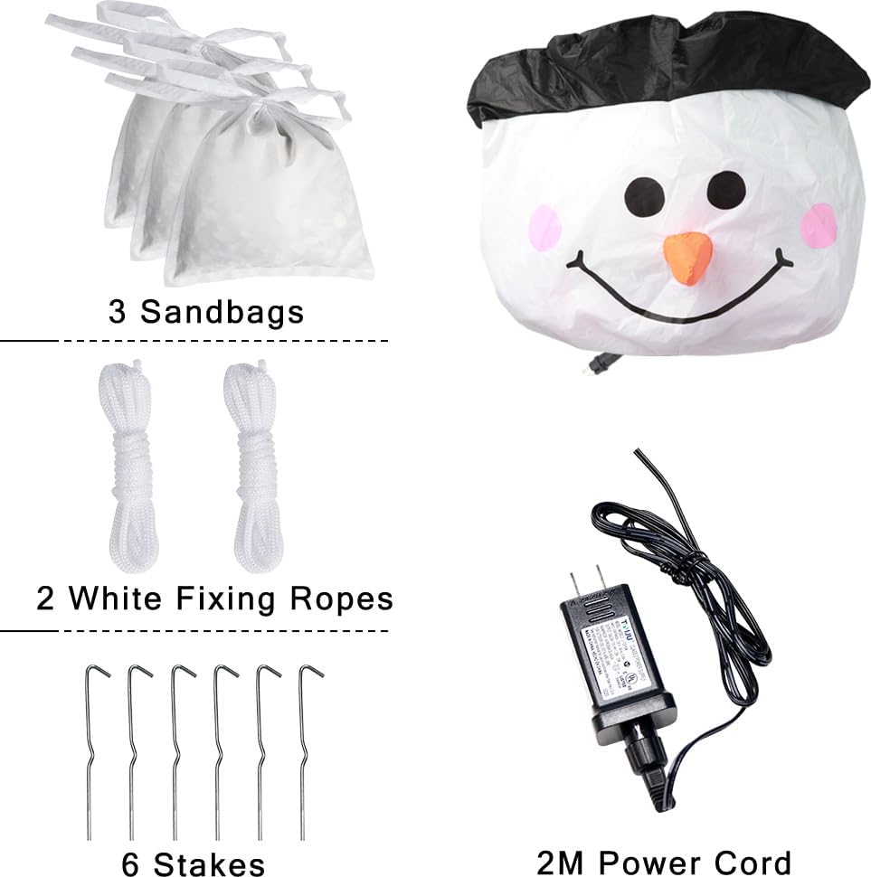 OurWarm 6ft Christmas Inflatables Outdoor Decorations